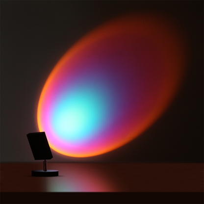 GlowBright Retro Sunset LED Bordslampa | Veska