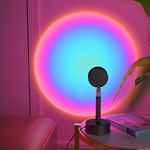 GlowDusk – Solnedgångslampa med justerbara färger och vinklar | Veska