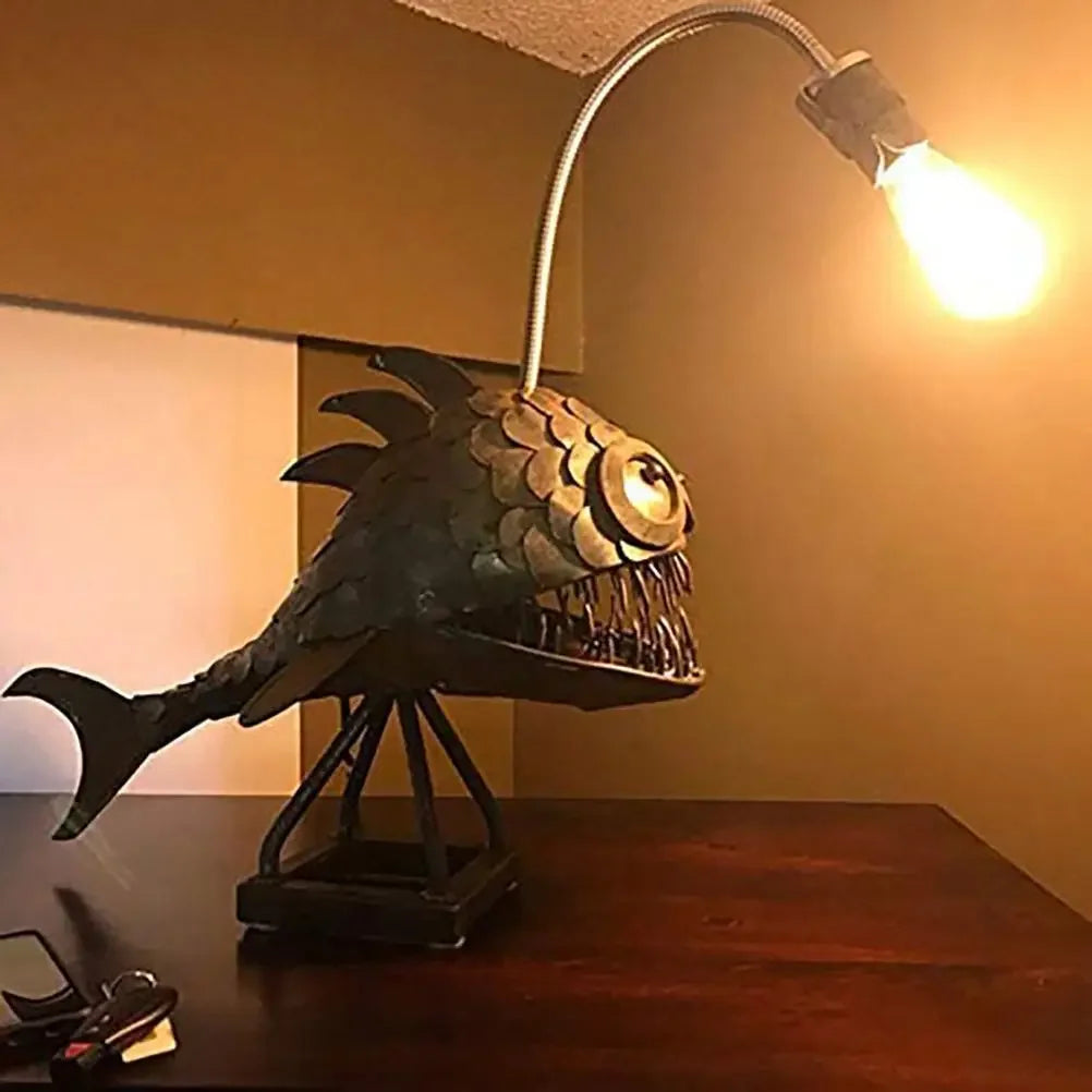 Glowfish Retro Bordslampa Veska
