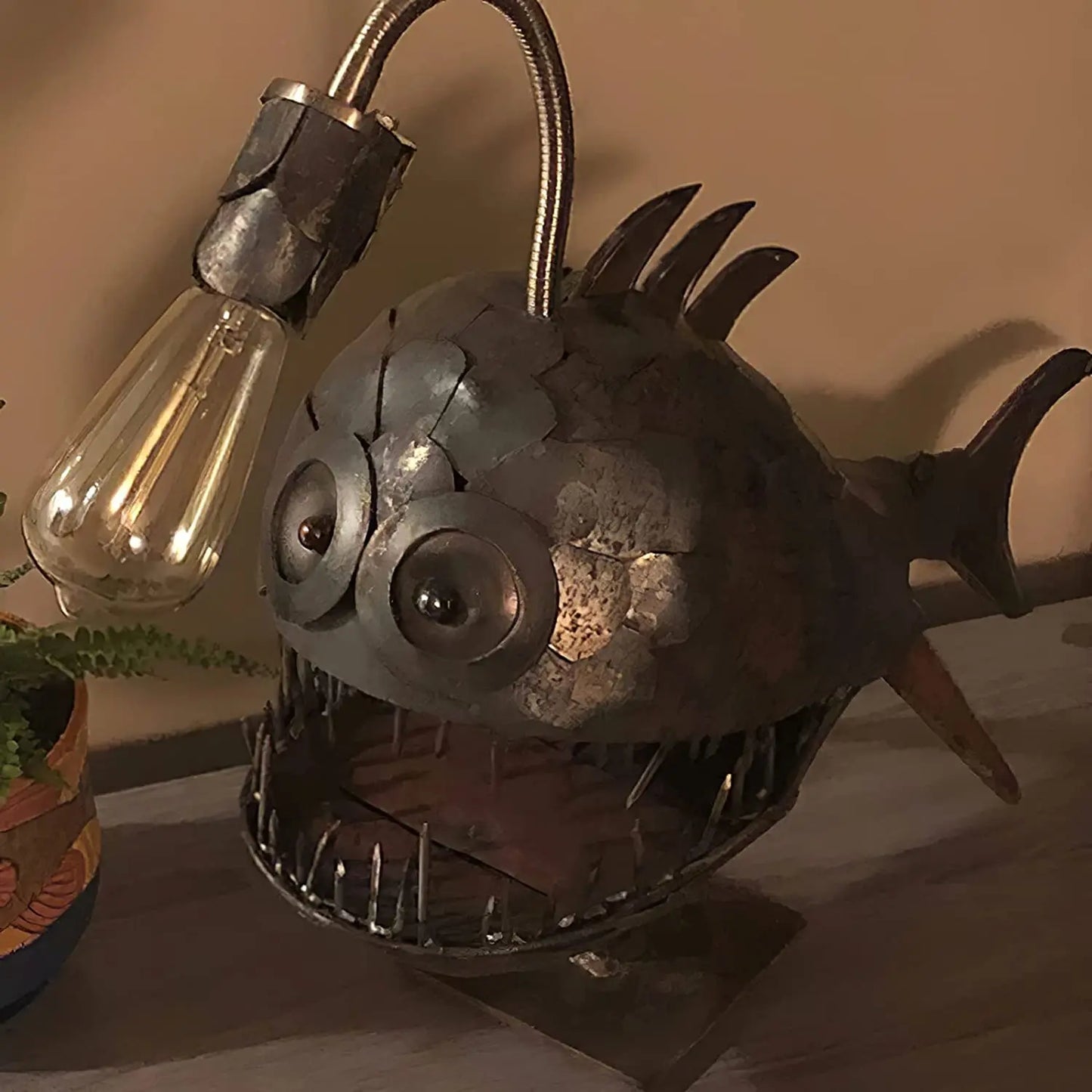Glowfish Retro Bordslampa Veska