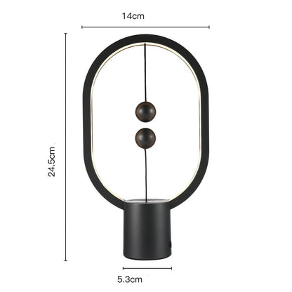 GlowSphere Bordslampa - Atmosfärisk Belysning för Hemmet Veska