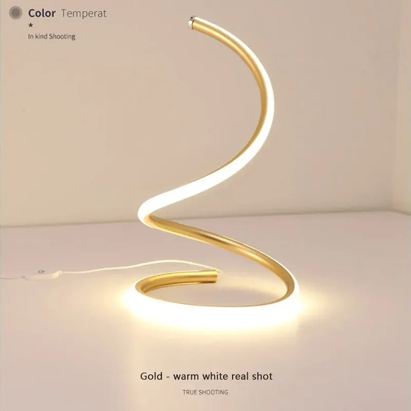 GlowStream - Modern LED Bordslampa | Veska
