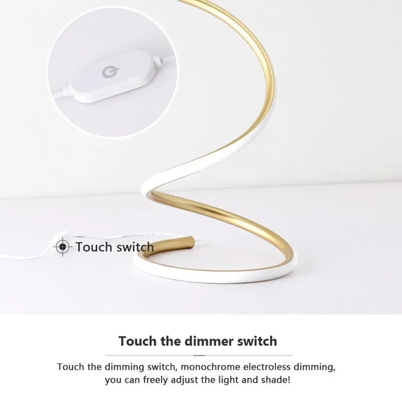 GlowStream - Modern LED Bordslampa | Veska