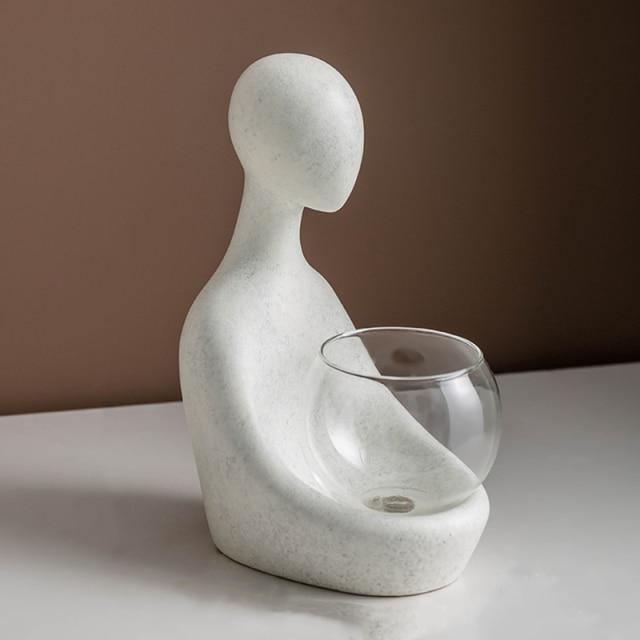 GlowVeskaoom Belyst hydroponisk vas med modern elegans | Veska