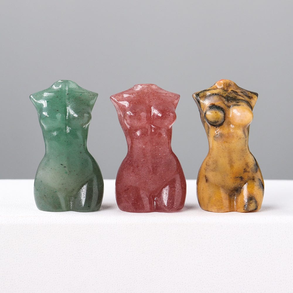 Goddess Silhouette Crystal Statue | Veska