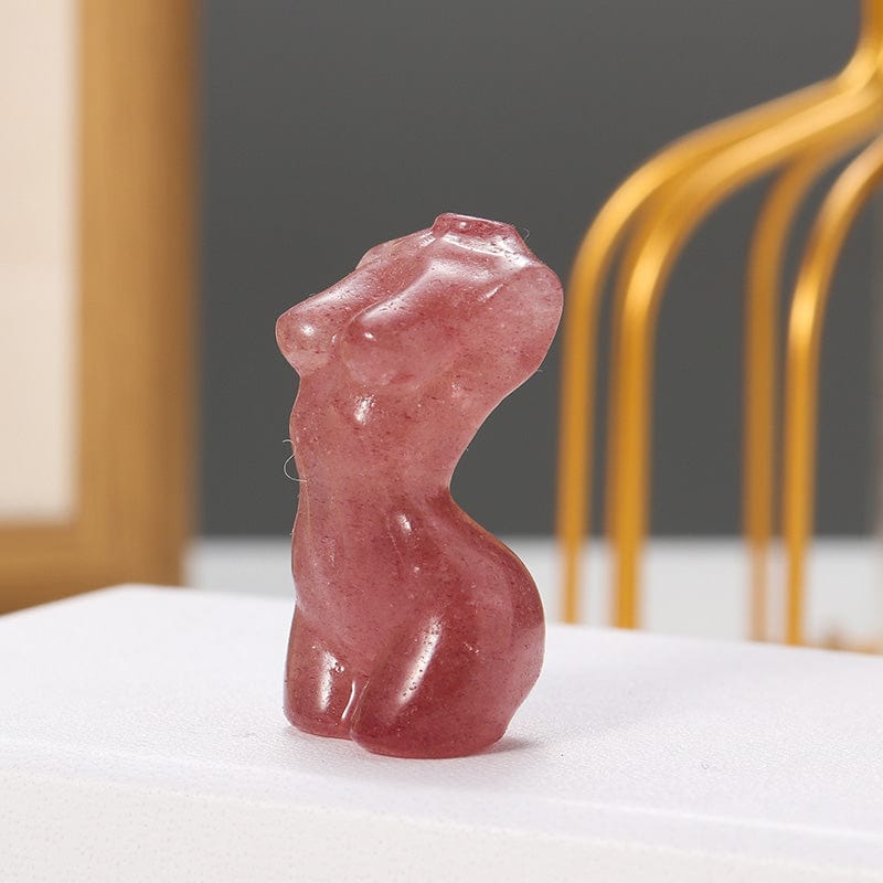 Goddess Silhouette Crystal Statue | Veska