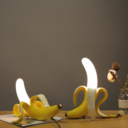 GoldenBanana - Elegant Art Deco Bordslampa | Veska