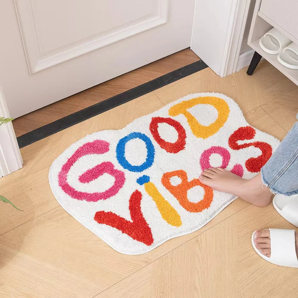 Good Vibes Mat | Veska Regnbåge 40x60cm