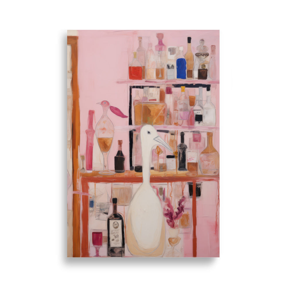 Goose in the Room | Veska 61×91 cm
