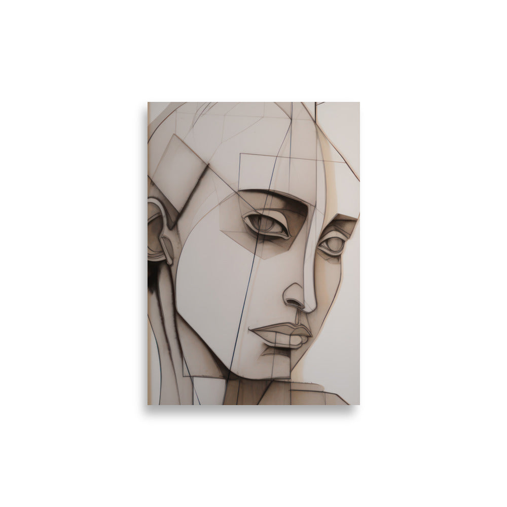 Grå Kvinna | Veska 21×30 cm