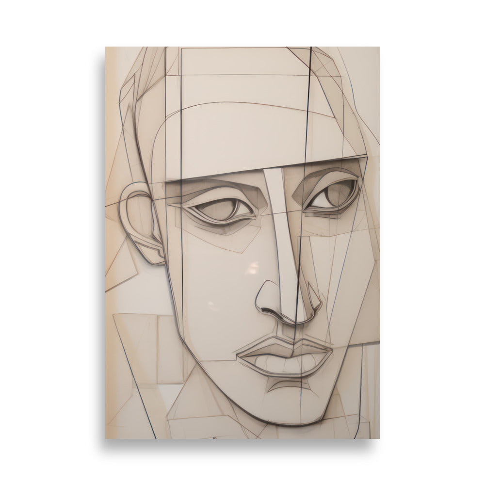 Grå Man | Veska 70×100 cm