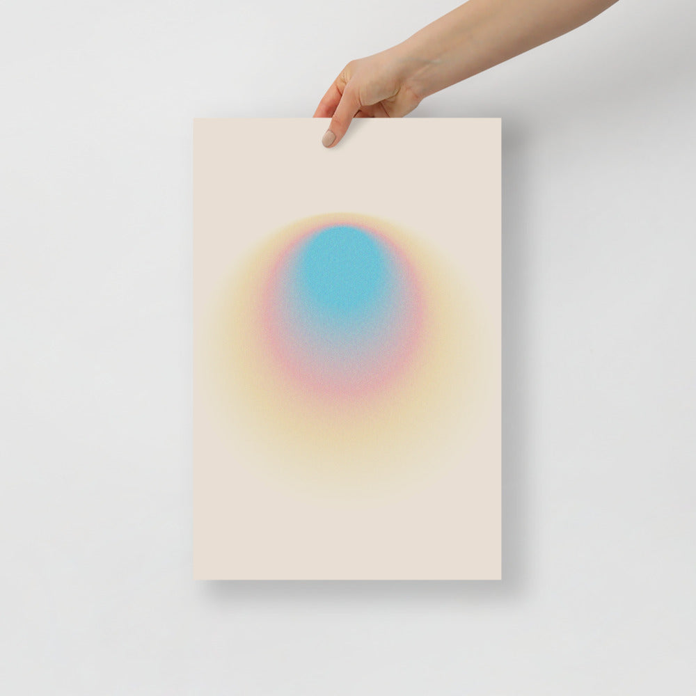 Gradient - Blue Energy | Veska 12×18