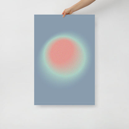 Gradient - Coral Energy | Veska 24×36