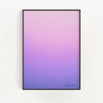 Gradient - Lila | Veska 21×30 cm