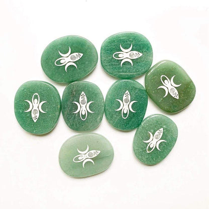 Grön Aventurine Gudinna Sten | Veska