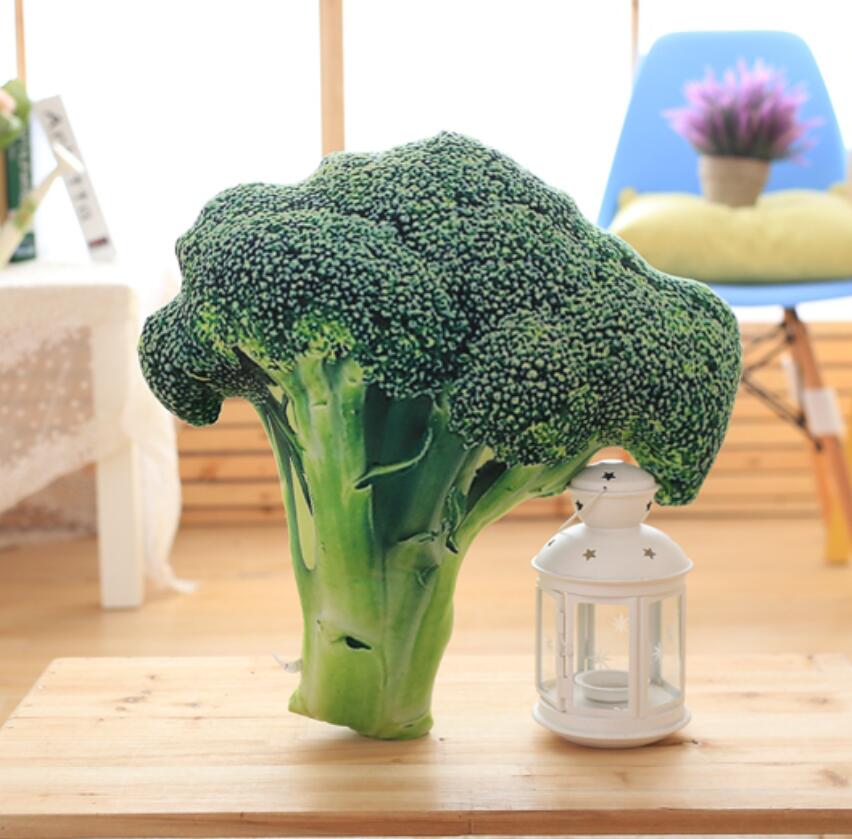 Grönsak Kudde Plush Leksak | Veska broccoli