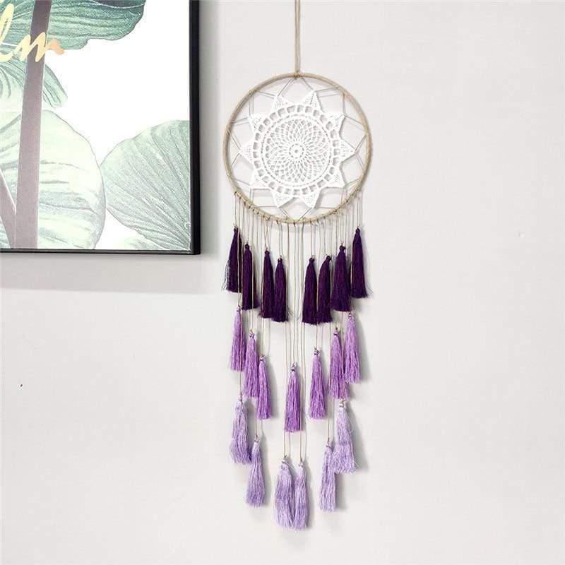 Groovy Dreamcatcher med Pomponger (11 Färger) | Veska