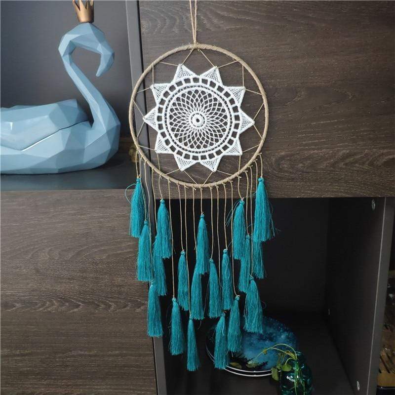 Groovy Dreamcatcher med Pomponger (11 Färger) | Veska