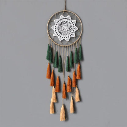 Groovy Dreamcatcher med Pomponger (11 Färger) | Veska B