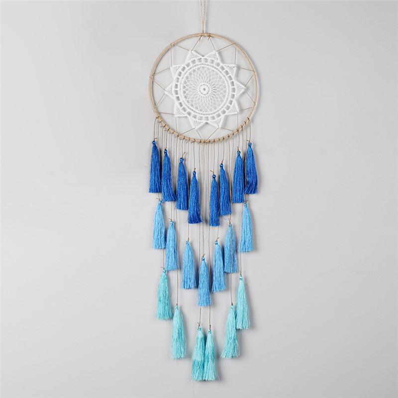 Groovy Dreamcatcher med Pomponger (11 Färger) | Veska D