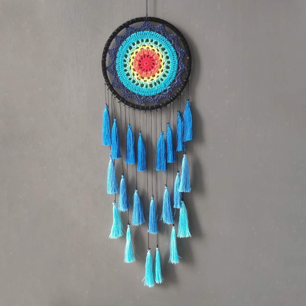 Groovy Dreamcatcher med Pomponger (11 Färger) | Veska H