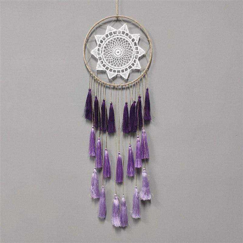Groovy Dreamcatcher med Pomponger (11 Färger) | Veska J