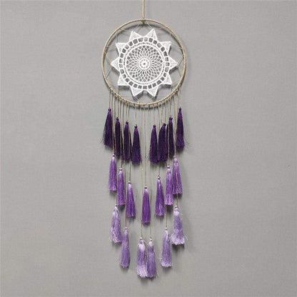 Groovy Dreamcatcher med Pomponger (11 Färger) | Veska J