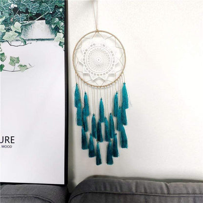 Groovy Dreamcatcher med Pomponger (11 Färger) | Veska K