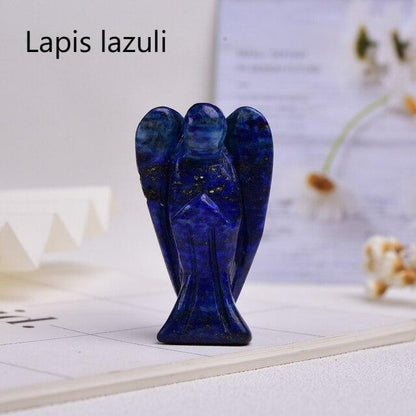 Guardian Angel Crystal Carving | Veska Lapislazuli 5cm 2"