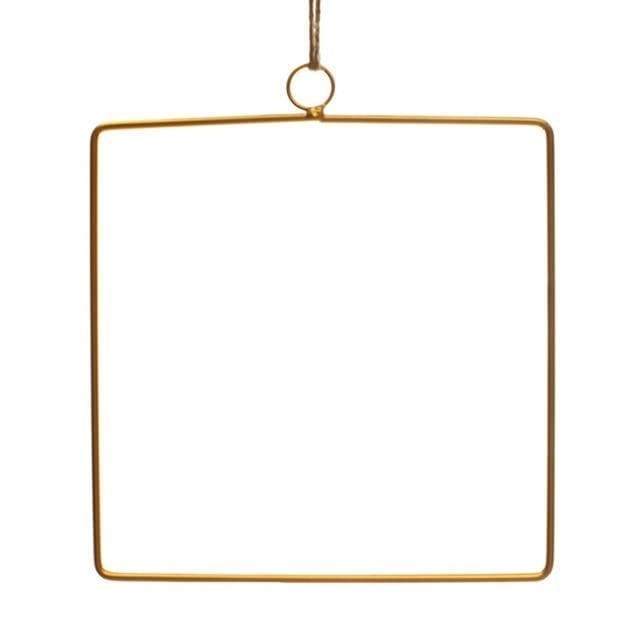 Guld Geometriska Hängande Dekorationer | Veska C