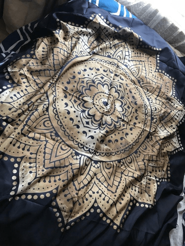 Guld Mandala Tapestry | Veska