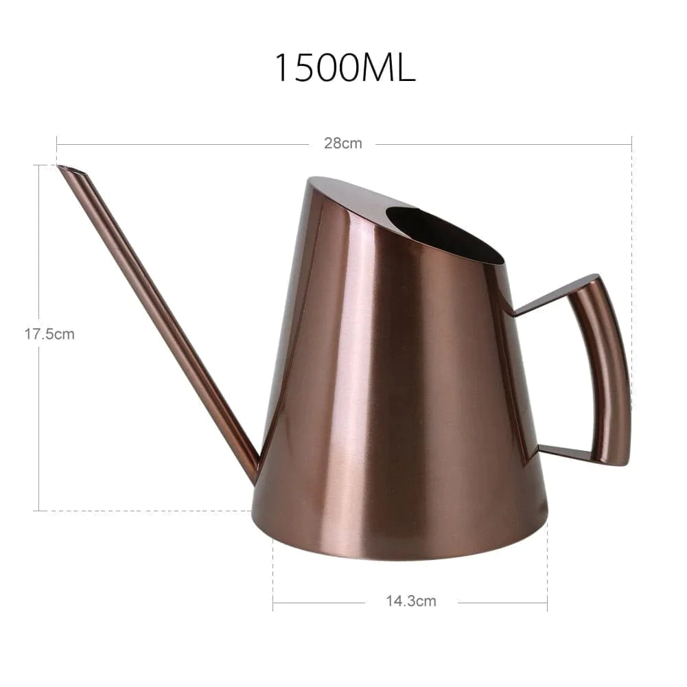 Hållbar Vattenkanna | Veska Brons 1500 ml - 28 cm x 17,5 cm x 14,3 cm