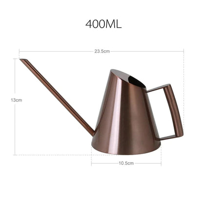 Hållbar Vattenkanna | Veska Brons 400 ml - 23.5 cm x 13 cm x 10.5 cm