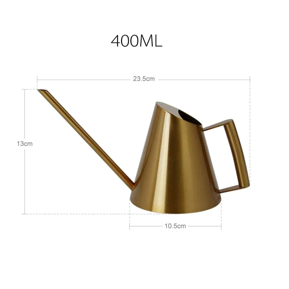 Hållbar Vattenkanna | Veska Guld 400 ml - 23.5 cm x 13 cm x 10.5 cm