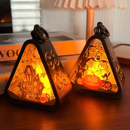 Halloween Dekor Triangel Bords Lampa | Veska