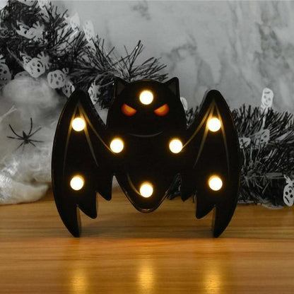 Halloween Pumpa Dekoration Led Nattlampa | Veska Bat D