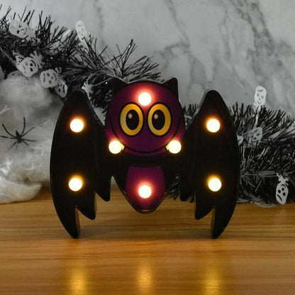 Halloween Pumpa Dekoration Led Nattlampa | Veska Fladdermus A