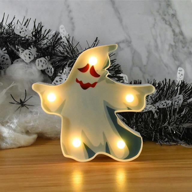 Halloween Pumpa Dekoration Led Nattlampa | Veska Ghost A