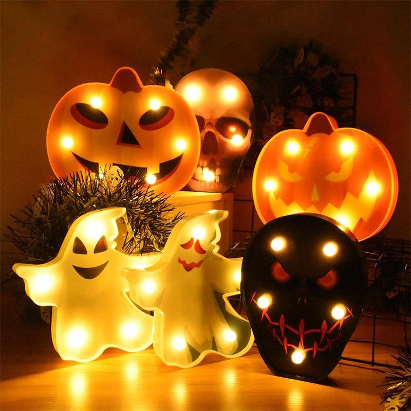 Halloween Pumpa Dekoration Led Nattlampa | Veska