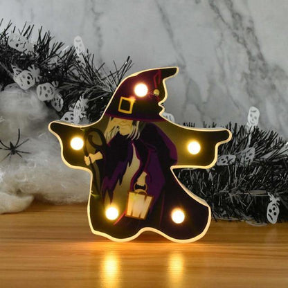 Halloween Pumpa Dekoration Led Nattlampa | Veska Witch A