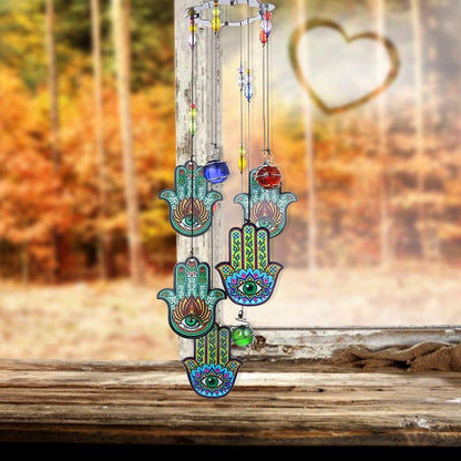 Hamsa Hand Solfångare Vindklang | Veska