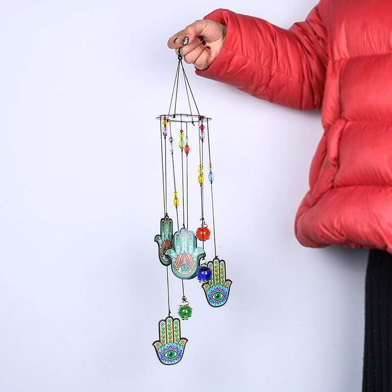 Hamsa Hand Solfångare Vindklang | Veska