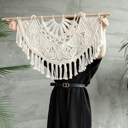 Handgjord Boho Stil Väggupphängning | Veska