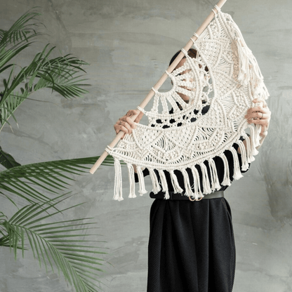 Handgjord Boho Stil Väggupphängning | Veska