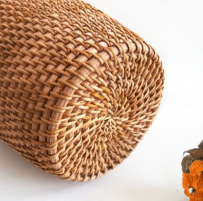 Handtillverkad Rattan Vas Naturlig Textur Unik Design | Veska
