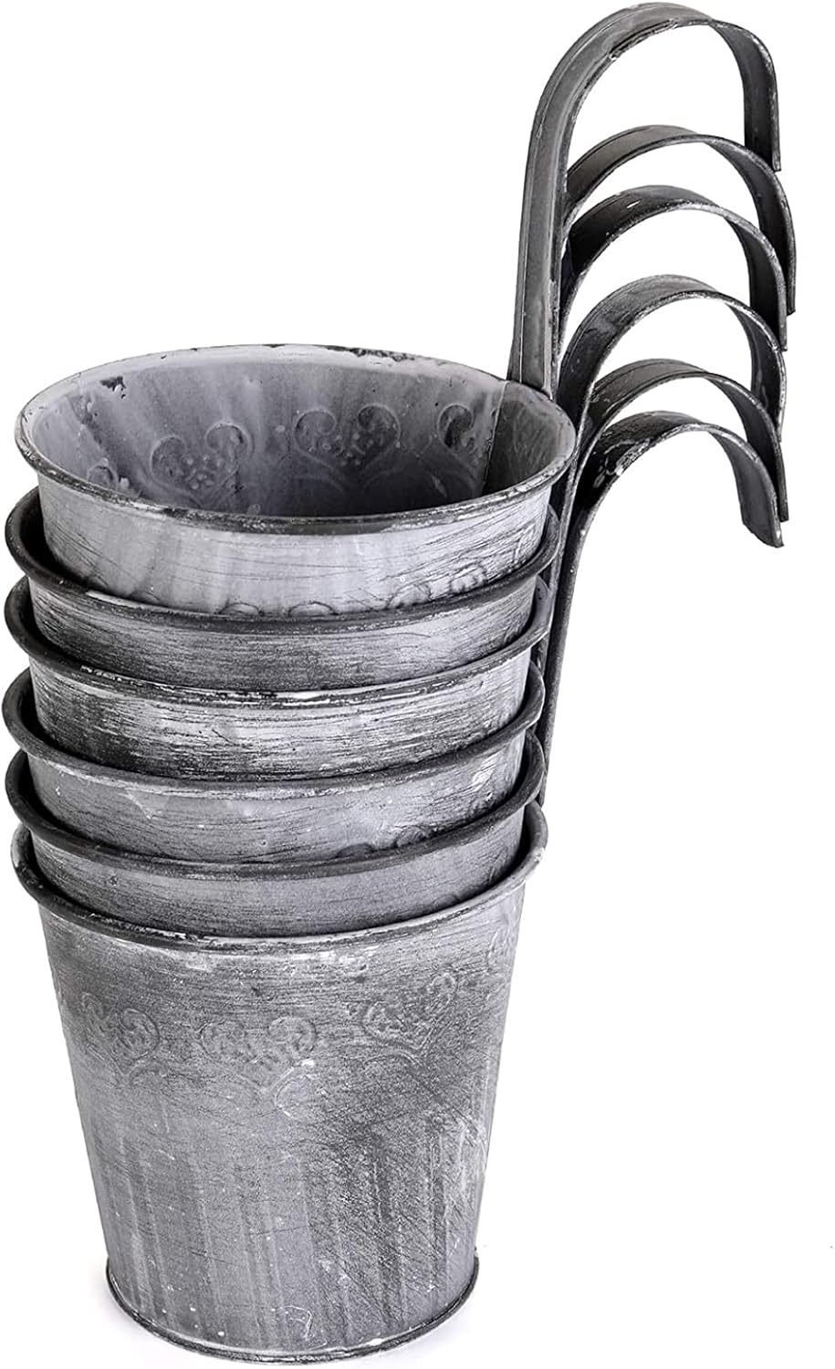 Hängande metallVeskaomkruka i vintage design dekorativ Veskaomkruka för inomhus- och utomhusbruk | Veska