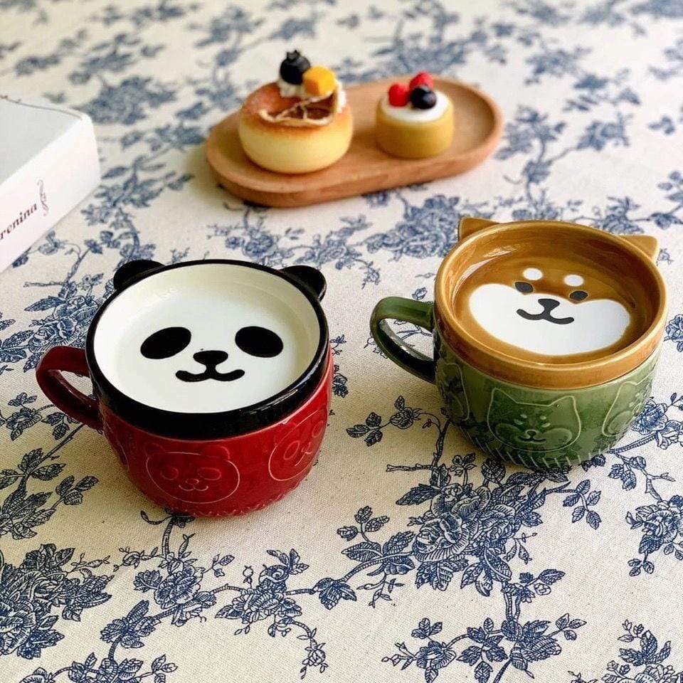Happy Animals Frukost Muggar | Veska