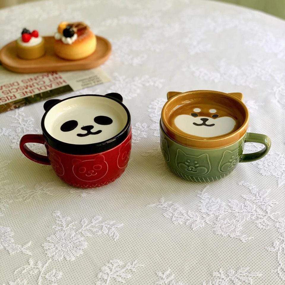 Happy Animals Frukost Muggar | Veska
