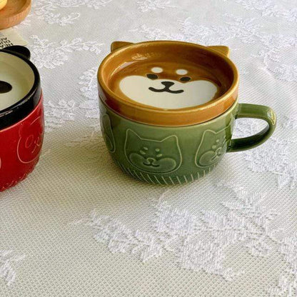 Happy Animals Frukost Muggar | Veska Shiba Inu