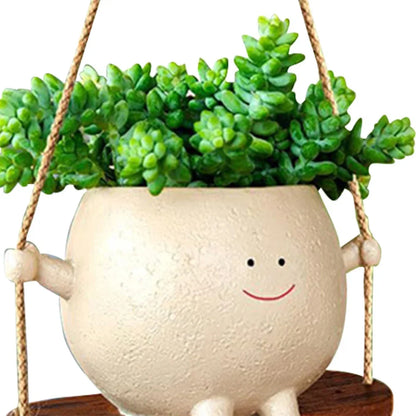 Happy Buddy Hängande Blomkruka | Veska Standardtitel